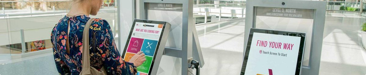 Touchscreens for Self-Service Kiosks