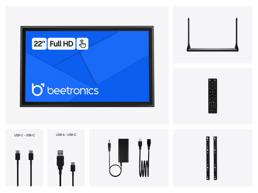 22 Inch Touchscreen Metal