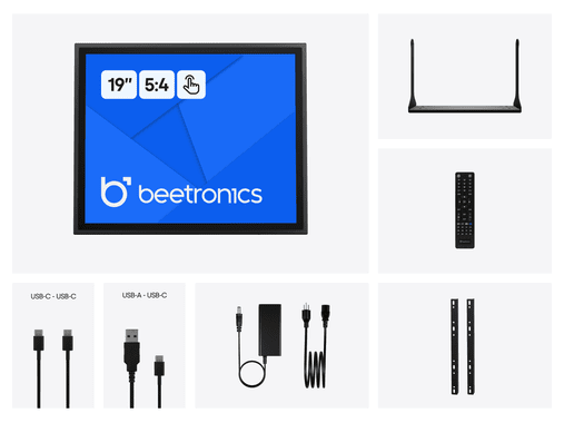 19 Inch Touchscreen Metal (5:4)